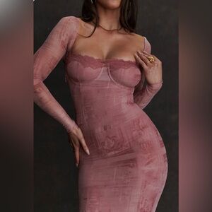 Pink dress